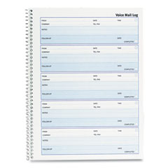 RED51114 - Rediform® Voice Mail Wirebound Log Books