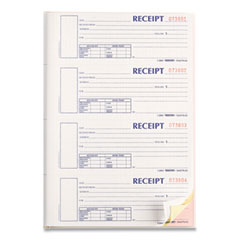 REDS1657NCL - Rediform® Durable Hardcover Numbered Money Receipt Book