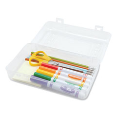 AVT34104 - Advantus Clear Pencil Box