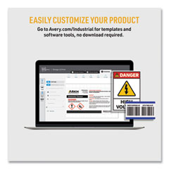 AVE60530 - Avery® PermaTrack® Tamper-Evident Asset Tag Labels