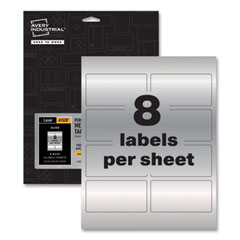 AVE61520 - Avery® PermaTrack® Metallic Asset Tag Labels