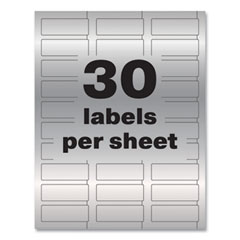 AVE61524 - Avery® PermaTrack® Metallic Asset Tag Labels