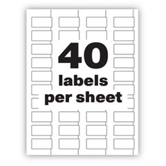 AVE61525 - Avery® PermaTrack® Durable White Asset Tag Labels