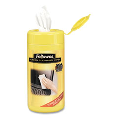 FEL99703 - Fellowes® Alcohol-Free Screen Cleaning Wipes