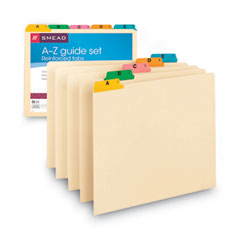 SMD50180 - Smead™ Alphabetic Top Tab Indexed File Guide Set