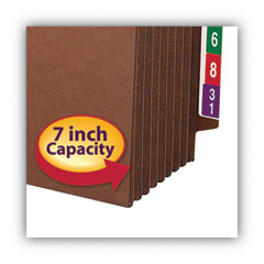 SMD73795 - Smead™ Heavy-Duty Redrope End Tab TUFF® Pockets