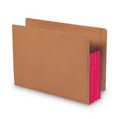 SMD73686 - Smead™ Redrope Drop-Front End Tab File Pockets with Fully Lined Colored Gussets