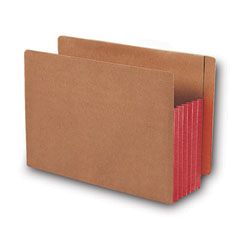 SMD73696 - Smead™ Redrope Drop-Front End Tab File Pockets with Fully Lined Colored Gussets