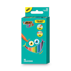 BICBKPC16AST - BIC® Kids® Coloring Crayons