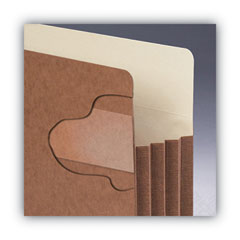 SMD73380 - Smead™ Redrope TUFF® Pocket Drop-Front File Pockets with Fully Lined Gussets