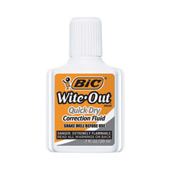 BICWOFQD12WE - BIC® Wite-Out® Brand Quick Dry Correction Fluid