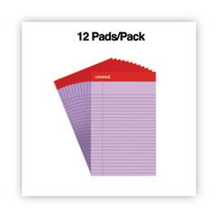 UNV35854 - Universal® Colored Perforated Ruled Writing Pads