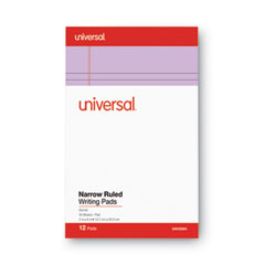 UNV35854 - Universal® Colored Perforated Ruled Writing Pads