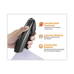 BOSB326BLK - Bostitch® Premium Antimicrobial Stand-Up Stapler