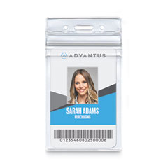 AVT75524 - Advantus Resealable ID Badge Holders