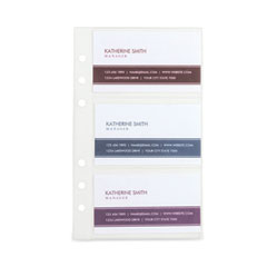 SAM81079 - Samsill® Refill Sheets for Business Card Binders