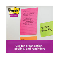 MMM5845SSUC - Post-it® Notes Super Sticky Pads in Energy Boost Colors