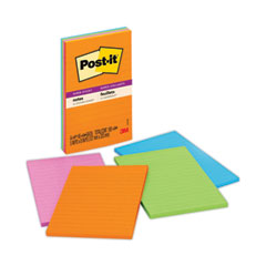 MMM5845SSUC - Post-it® Notes Super Sticky Pads in Energy Boost Colors