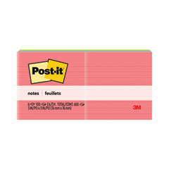 MMM6306AN - Post-it® Notes Original Pads in Poptimistic Colors