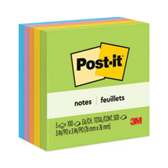 MMM6545UC - Post-it® Notes Original Pads in Floral Fantasy Colors