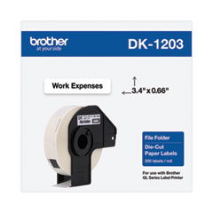BRTDK1203 - Brother Pre-Sized Die-Cut Label Rolls
