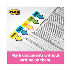 MMM680SH2 - Post-it® Flags Arrow Message 1" Flags
