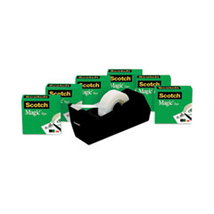 MMM810K6C38 - Scotch® Magic™ Tape Desktop Dispenser Value Pack