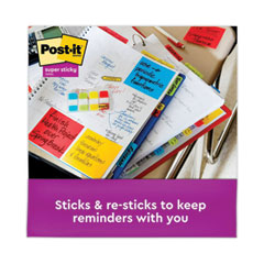 MMM6545SSAN - Post-it® Notes Super Sticky Pads in Playful Primary Colors