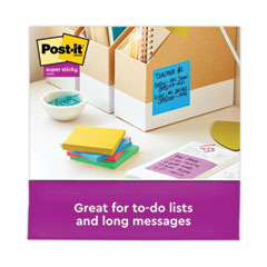 MMM6756SSAN - Post-it® Notes Super Sticky Pads in Playful Primary Colors