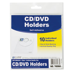 CLI70568 - C-Line® Self-Adhesive CD Holder