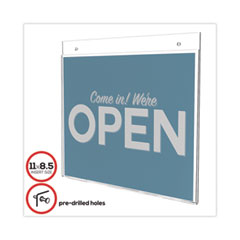 DEF68301 - deflecto® Classic Image® Wall Sign Holder