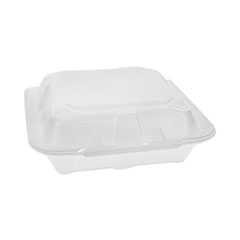 PCTYTD18801ECON - Pactiv Evergreen Vented Foam Hinged Lid Container