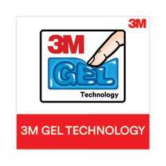 MMMMW308DS - 3M™ Fun Design Clear Gel Mouse Pad Wrist Rest