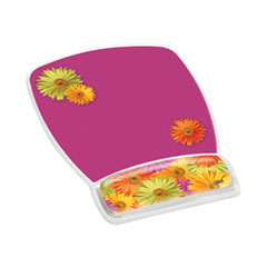 MMMMW308DS - 3M™ Fun Design Clear Gel Mouse Pad Wrist Rest
