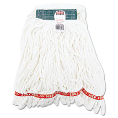 Rubbermaid Commercial Rough Floor Mop Head Medium Cotton/Synthetic