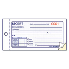 RED8L820 - Rediform® Small Money Receipt Book