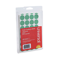 UNV40115 - Universal® Self-Adhesive Removable Color-Coding Labels
