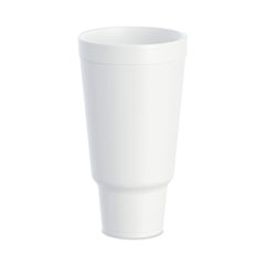 Dart Insulated Foam Drinking Cups White 12 Oz Box Of 1000 DCC12J12