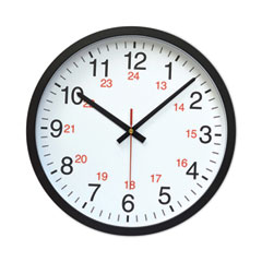 UNV10441 - Universal® 24-Hour Round Wall Clock