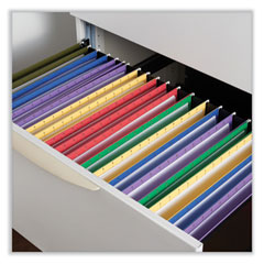 UNV14219 - Universal® Deluxe Bright Color Hanging File Folders
