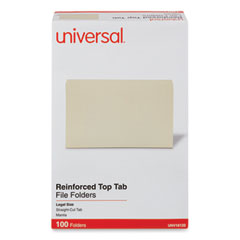 UNV16120 - Universal® Double-Ply Top Tab Manila File Folders