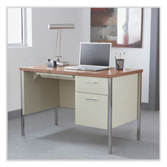 ALESD4524PC - Alera® Single Pedestal Steel Desk