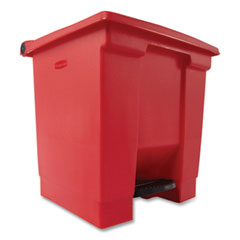 RCP6143RED - Rubbermaid® Commercial Indoor Utility Step-On Waste Container