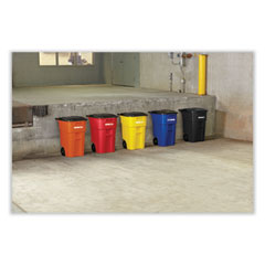 RCP9W27BLU - Rubbermaid® Commercial Square Brute® Rollout Container