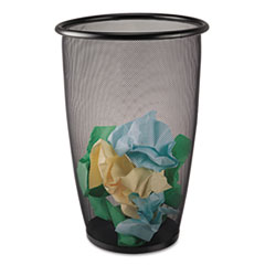 SAF9718BL - Safco® Onyx™ Round Mesh Wastebaskets
