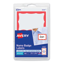 AVE5143 - Avery® Printable Adhesive Name Badges
