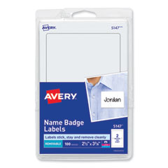AVE5147 - Avery® Printable Adhesive Name Badges