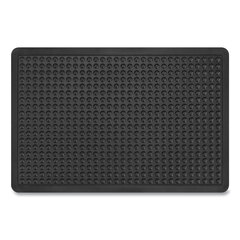 Alera AdaptivErgo Anti-Fatigue Mat, 24 x 36, Black -ALEAE23AFM