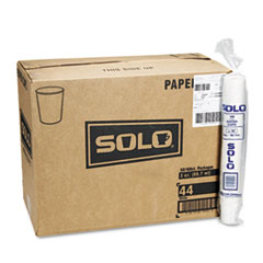 SCC44CT - SOLO® White Paper Water Cups