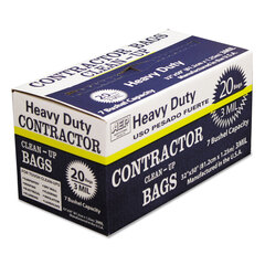 WBI186470 - AEP® Industries Inc. Heavy-Duty Contractor Clean-Up Bags